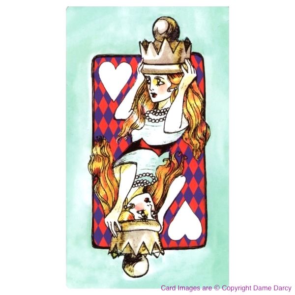 Queen Alice Tarot Back Print（クイーンアリスタロットバックプリント）