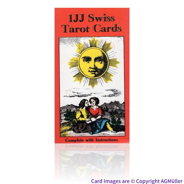 1JJ Swiss Tarot Cards Box【Old Pkg】（1JJスイスタロットカード箱）