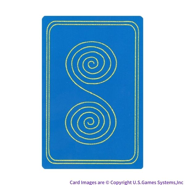 Spiral Tarot Back Print（スパイラルタロットバックプリント）