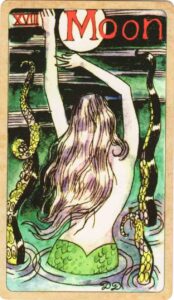 Mermaid Tarot（マーメイドタロット 月のカード）