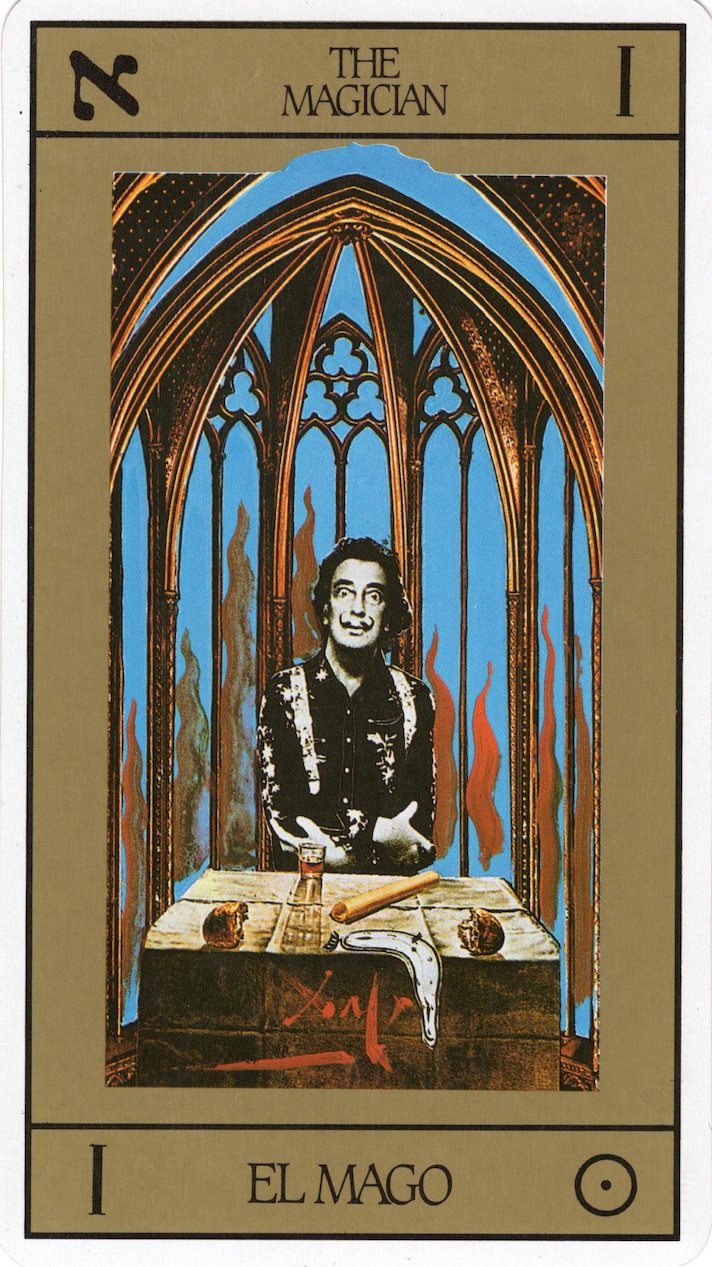 Tarot Universal Dali Old Pkg タロットユニバーサルダリ Tarot Storage